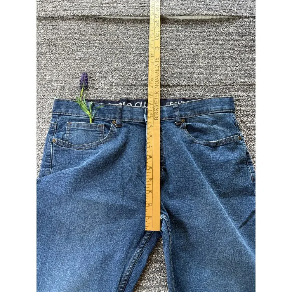 US Polo Mens Blue Jeans 36/30 Straight Fit